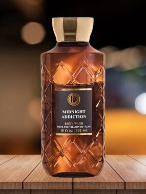 NEW! Bath & Body Works Midnight Addiction Body Wash 10oz